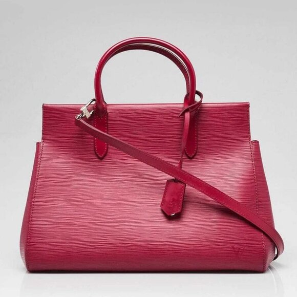 Louis Vuitton Fuchsia Epi Leather Marly MM Bag - Picture 1 of 12